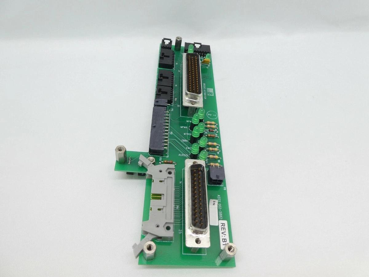 Used Brooks 002-5882-03 Interconnect Sensor PCB Rev. B1 Novellus 27-123555-00 Working