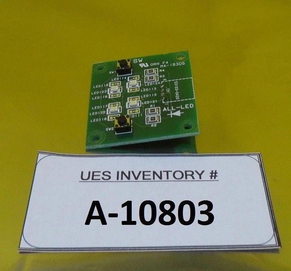 Used Shinko Electric MA-18305 LED Panel Board PCB SW 53103-0420 Used Working