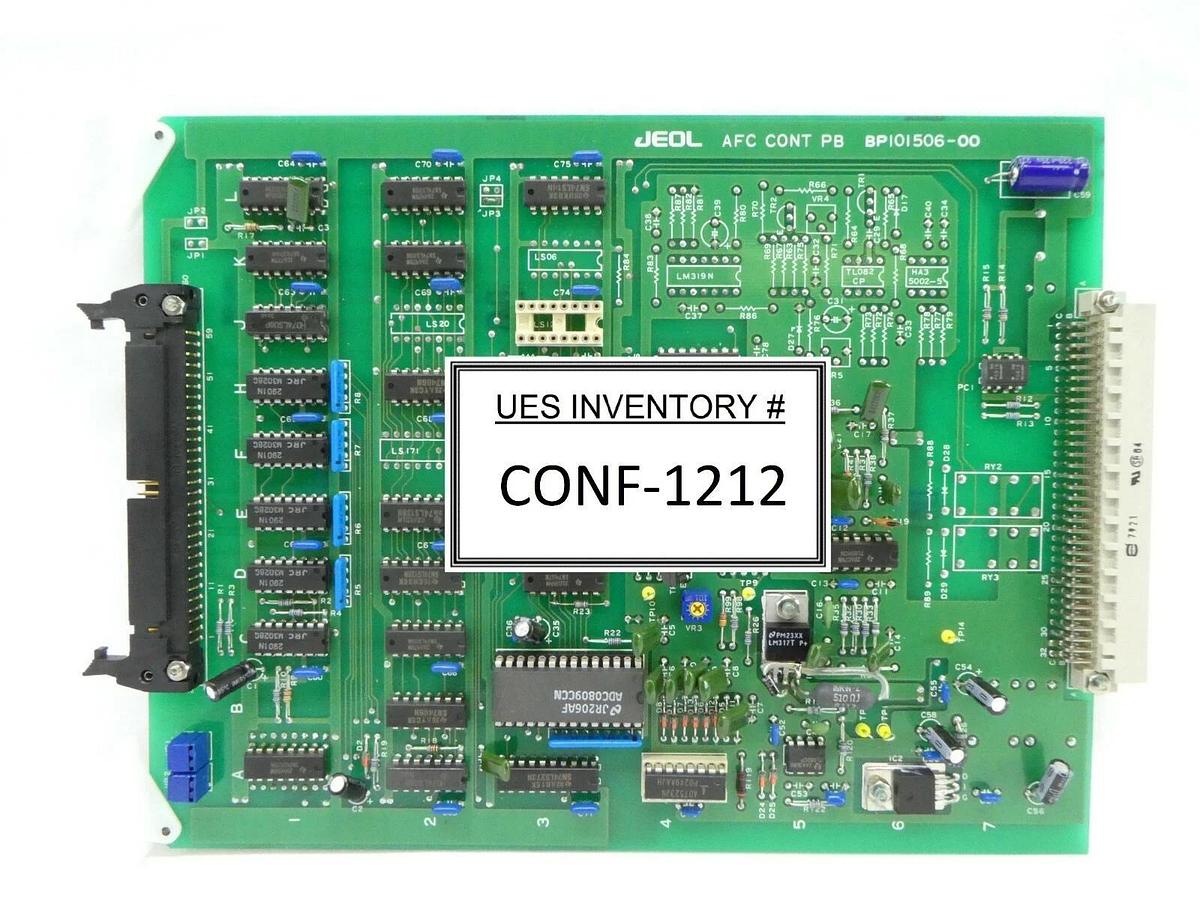 Used JEOL BP101506-00 AFC CONT PB PCB Card JWS-7555S Wafer Review SEM Working Spare