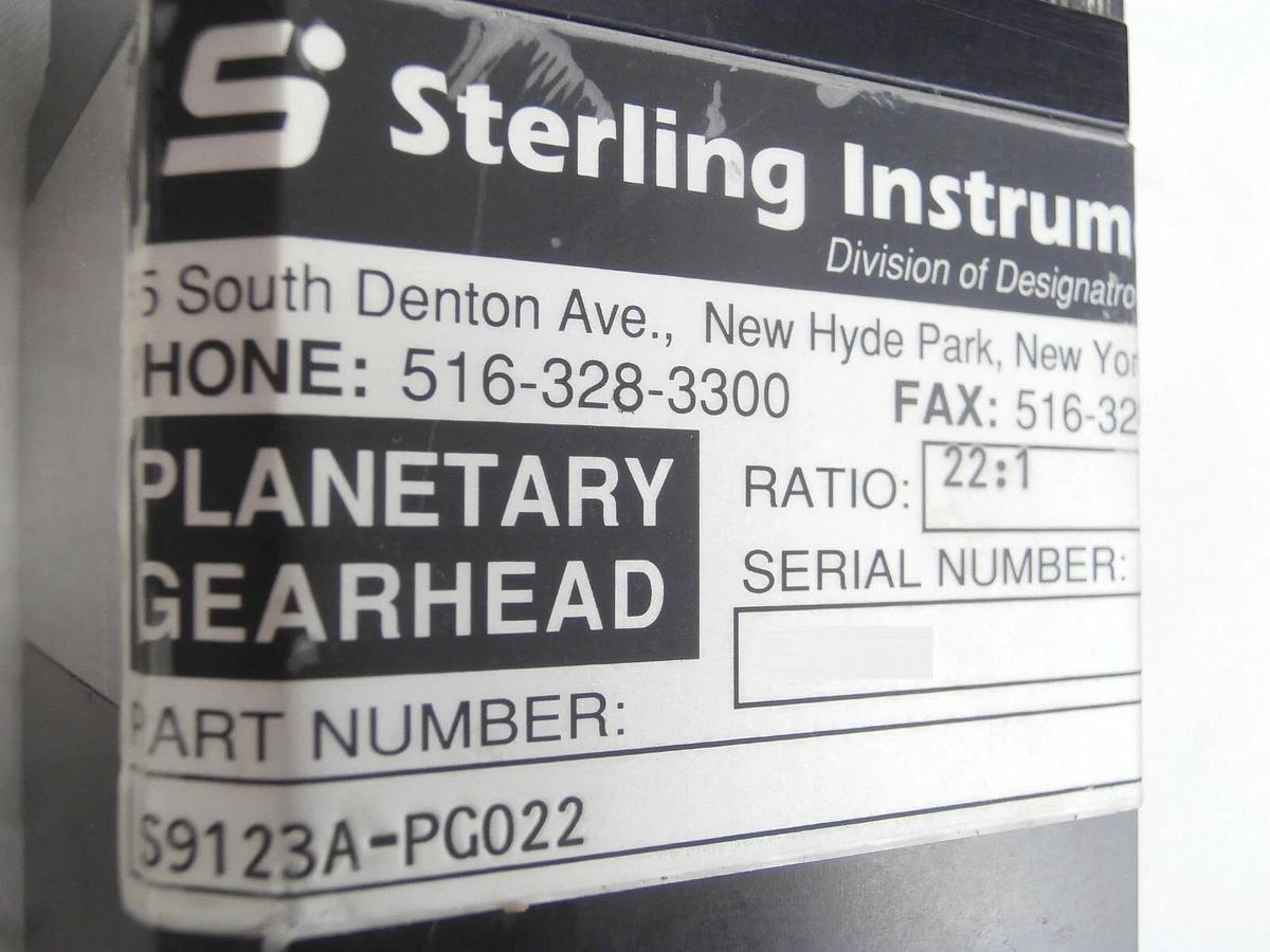 Used Pittman 676-5800 Servo Motor Sterling S9123A-PG022 Hine 1704-2311 Lam Continuum