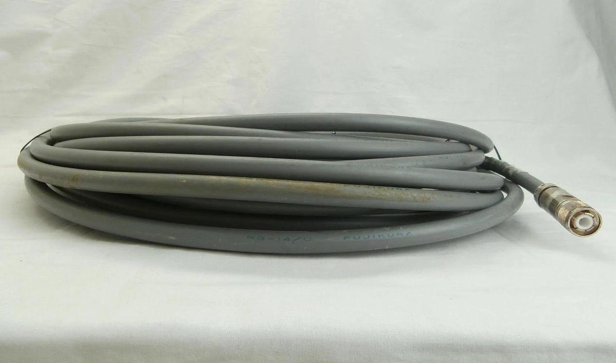 Used TEL Tokyo Electron 3D86-002829-V1 RF Cable 66 Foot 20 Meters Cu Exposed Working