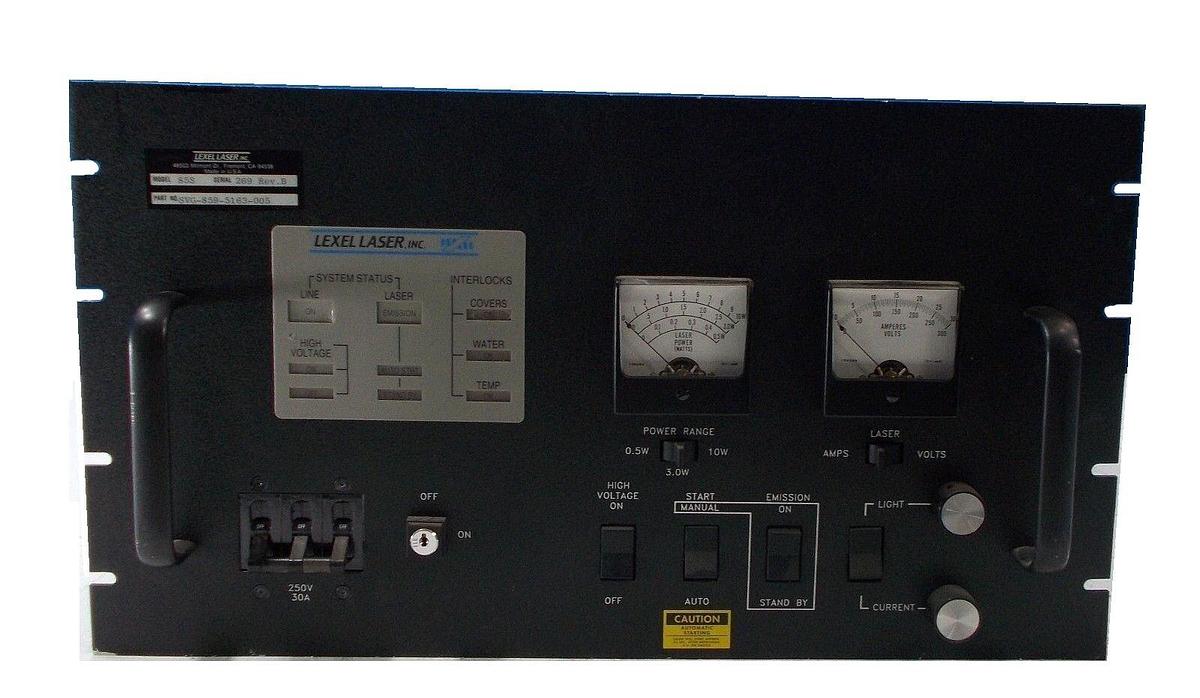 Used Lexel Laser 00-143-502 Y-11 Laser Controller 85-S SVG 859-5163-005 Working