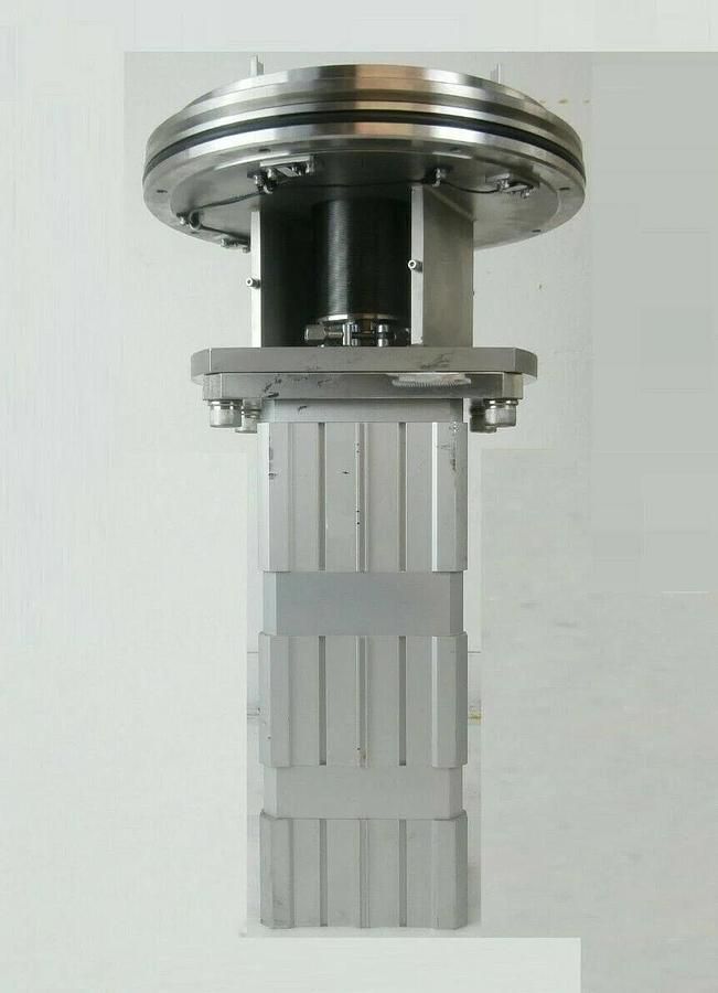 Used SMC CDQ2F140-XC11-DCM929EM Pneumatic Cylinder Chamber Wafer Chuck Working Spare