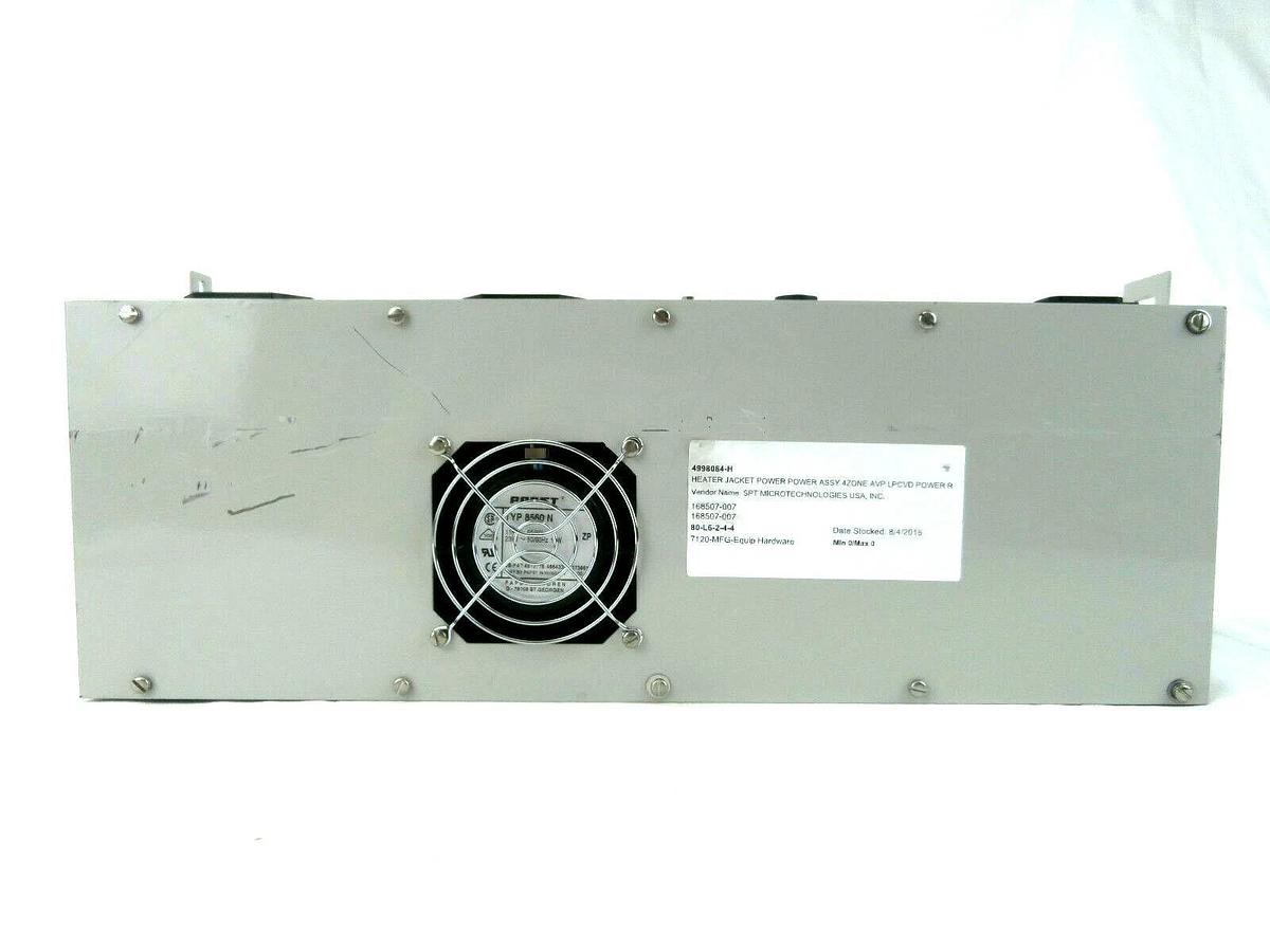 Used SPT Microtechnologies 168507-007 Heater Jacket 4 Zone Power Receptacle Box Used