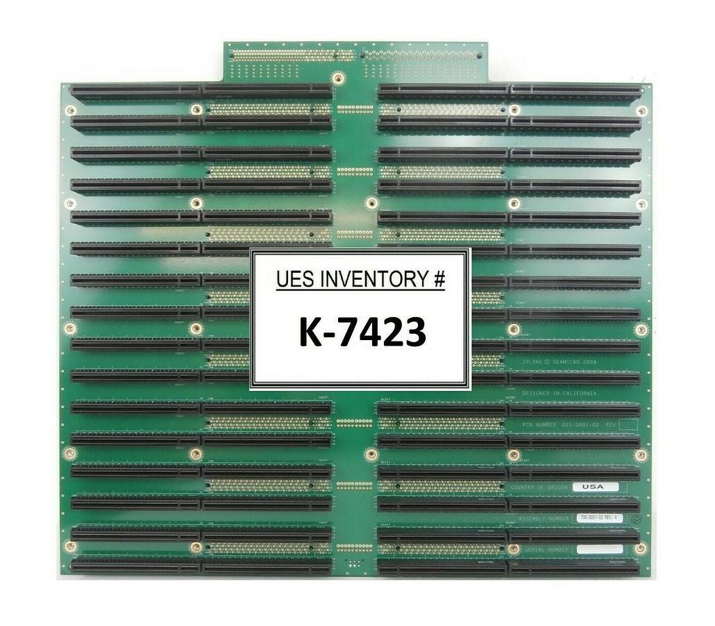 Used SeaMicro 700-0001-02 Z Plane Backplane Board PCB 003-0001-02 SM10000 Working