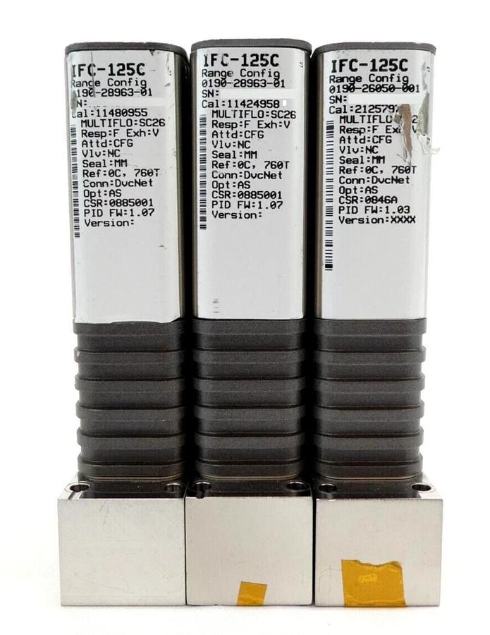 Used Celerity IFC-125C Mass Flow Controller MFC UNIT 125 Reseller Lot of 10 Working