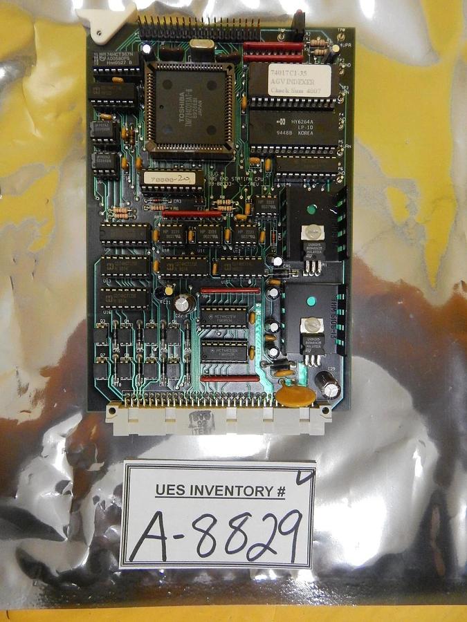Used SVG Silicon Valley Group 99-80333-01 End Station CPU PCB Rev. B 90S Working