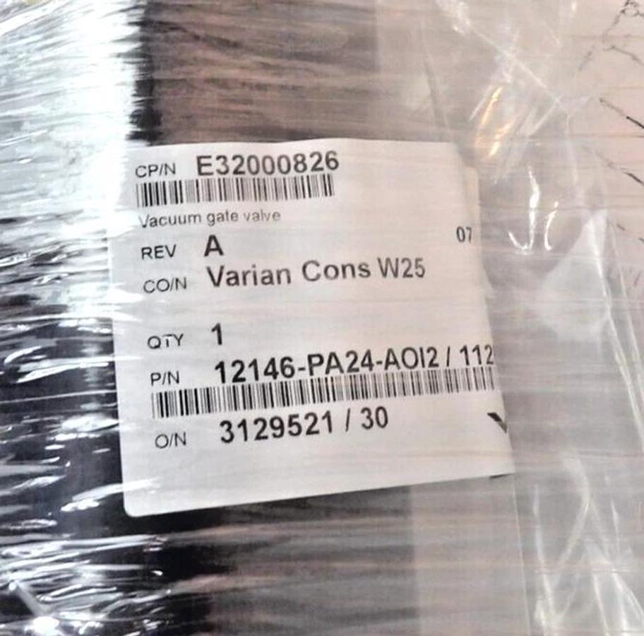 VAT 12146-PA24-AOI2 Vacuum Isolation Gate Valve ISO200 Series 12.1 New Surplus
