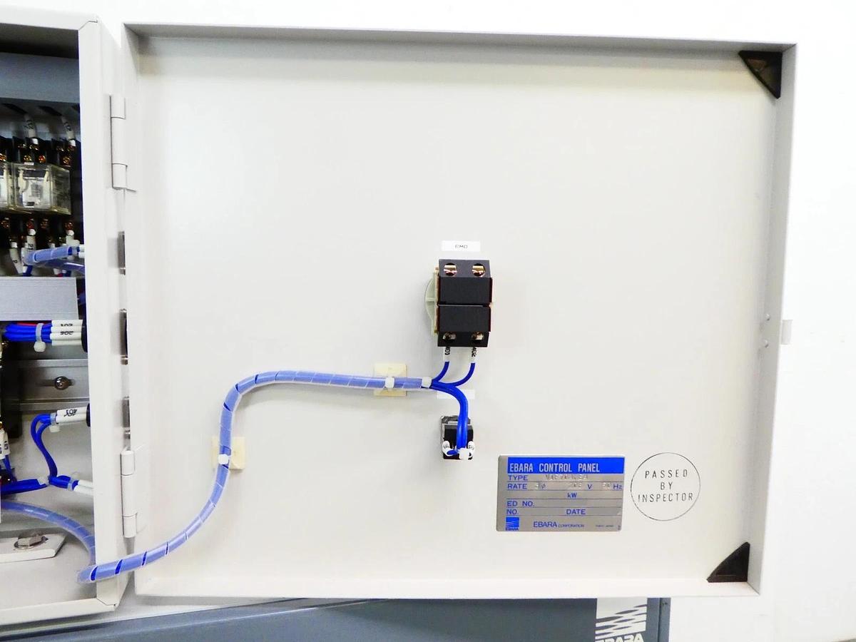 Used Ebara AAS70WN Heavy Duty Dry Vacuum Pump AAS Series Tested Not Working As-Is