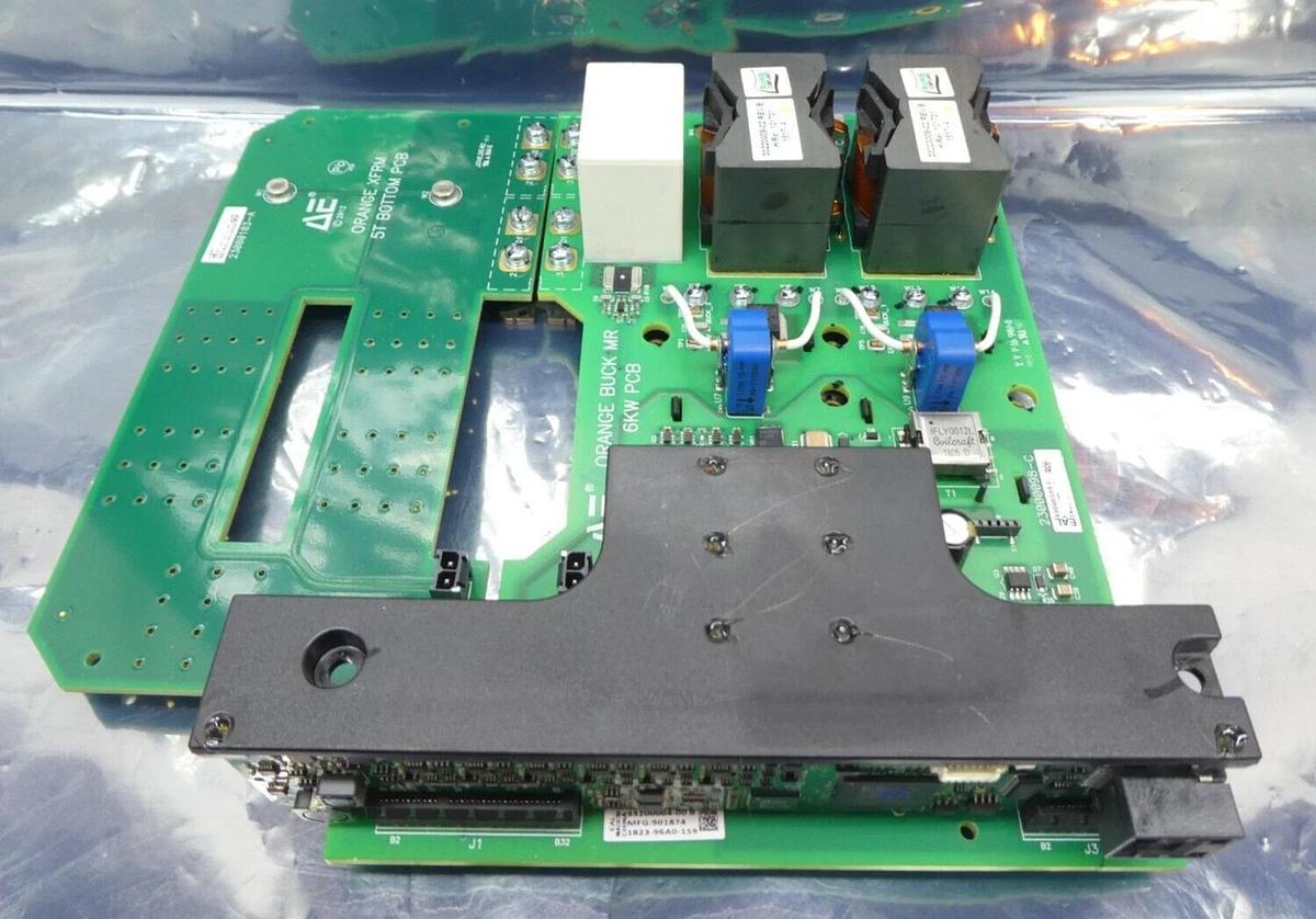Used AE Advanced Energy 23000098-C Orange Buck MR 6kW PCB 33000103 Working Surplus
