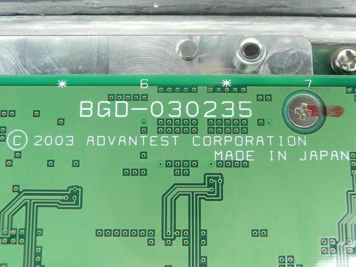 Used Advantest BPS-030208 Liquid Cooled Processor PCB Card T2000 Module w/Case Used