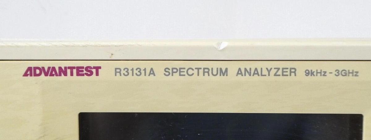 Used Advantest R3131A Spectrum Analyzer 9kHz-3GHz Surplus Spare