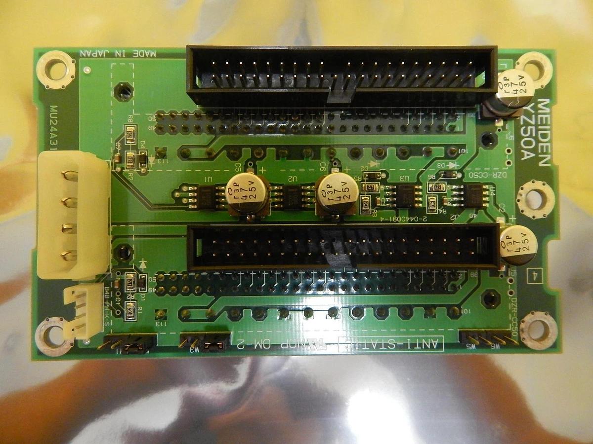 Used Meiden YZ50A Backplane Board PCB SU18A30141 MU24A31161 SU22A31969 Used Working