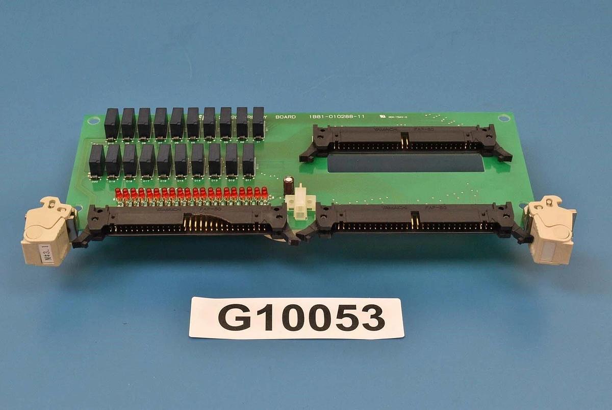 Used Tokyo Electron 1B81-010288-11 PCB 2C-20 Relay Board