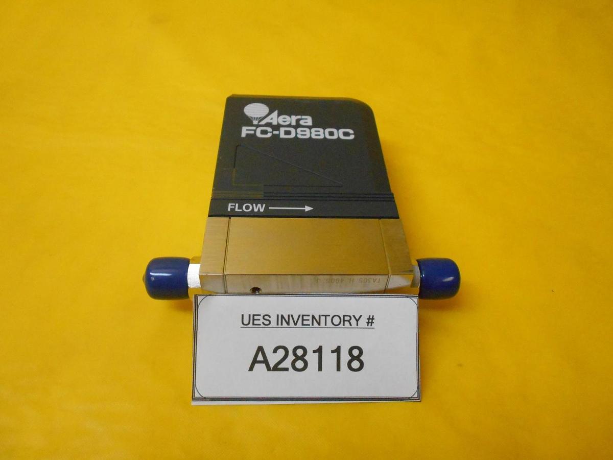 Used Aera TC FC-D980C Mass Flow Controller MFC FC-D980C 1500 SCCM H2O Used Working