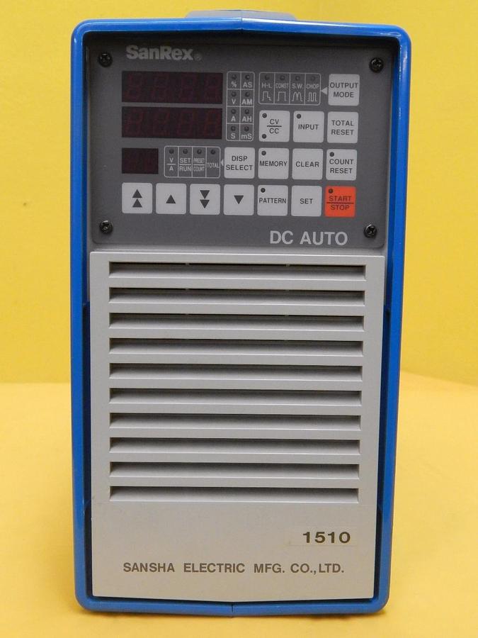 Used Sansha Electric HKD-1510BT Metal Surface Treatment Power Supply SanRex Working
