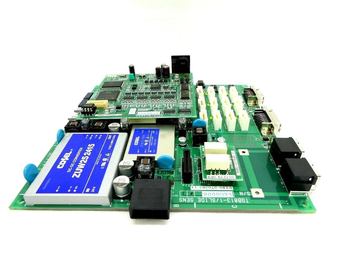 Used TEL Tokyo Electron BX81-070101-14 Board PCB TGB813-1/SLIDE SENS Trias Working