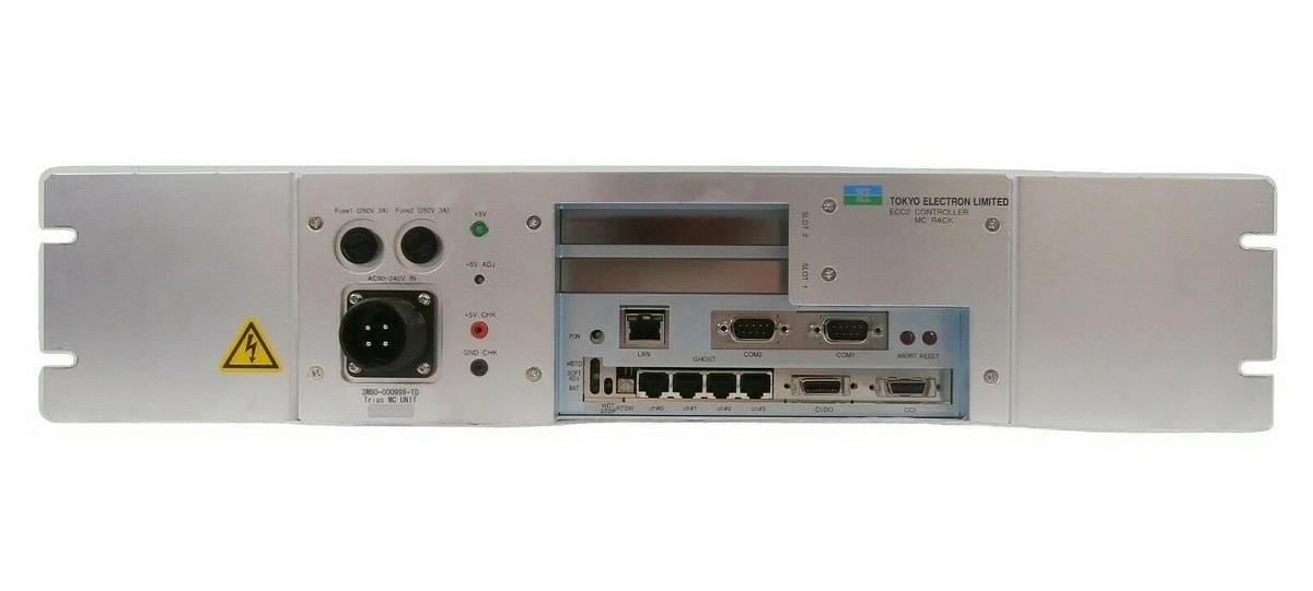 Used TEL Tokyo Electron 3M80-000998-1D ECC2 Controller MC Rack Trias Reactor Working