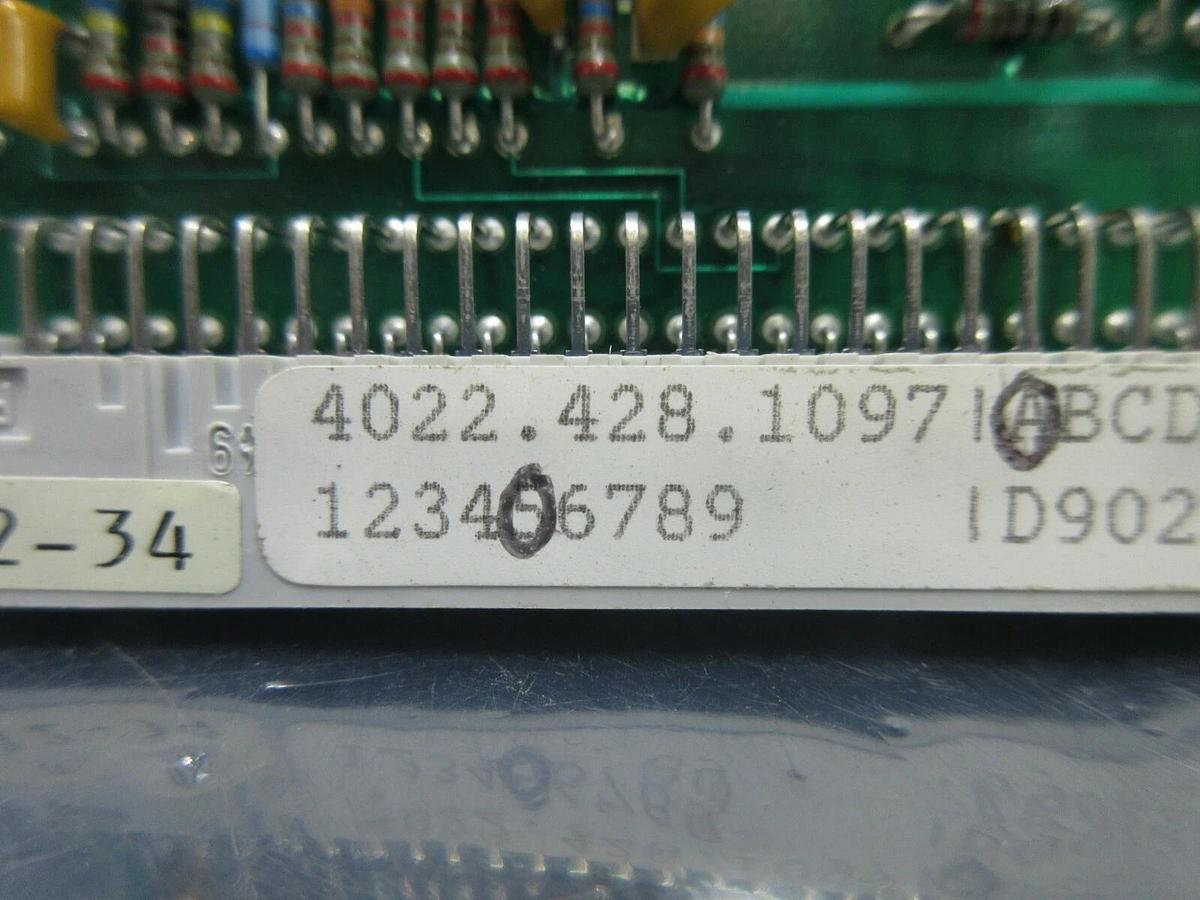 Used ASML 4022.428.10970 Voltage Current PCB Card 4022.428.1097 PAS 5000/2500 Used