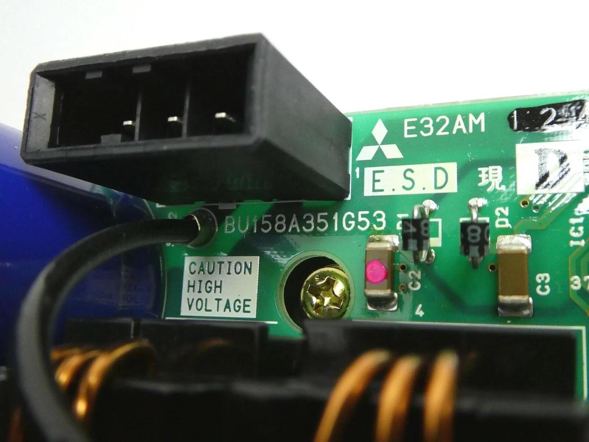 Used Mitsubishi BU158A351G53 High Voltage PCB Assembly E32AM 5 CR-E356-S06 Working
