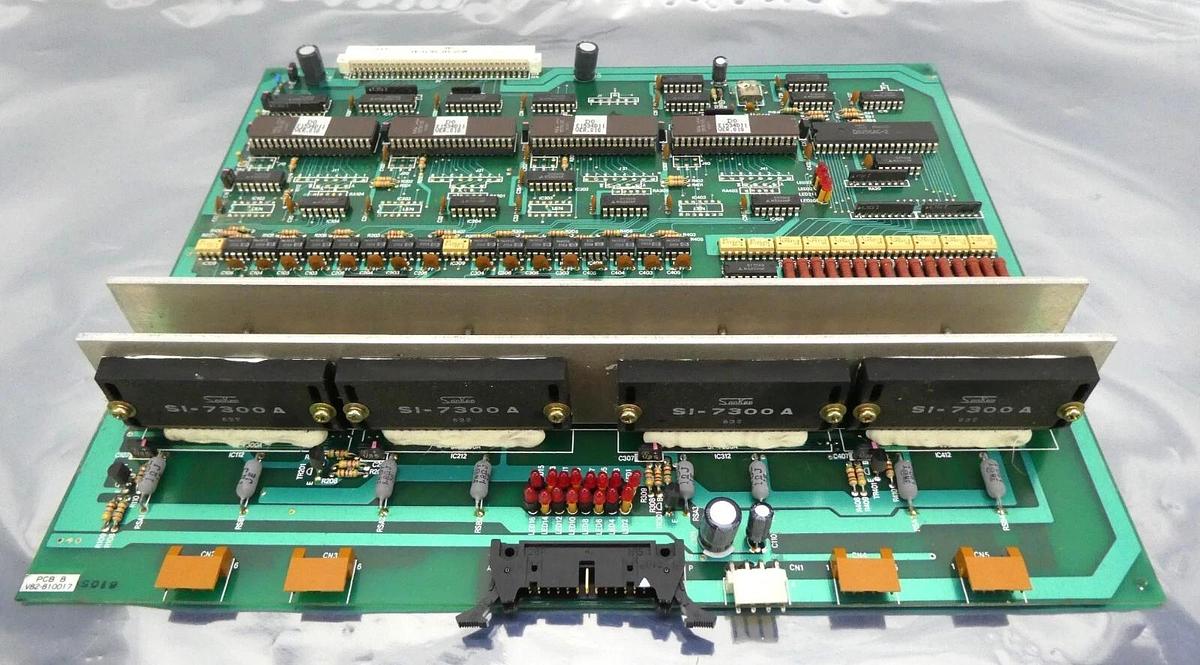 Used Osacom E1534D 10 Step Motor Control PCB E1534D01 VSEA V82-810017 Working