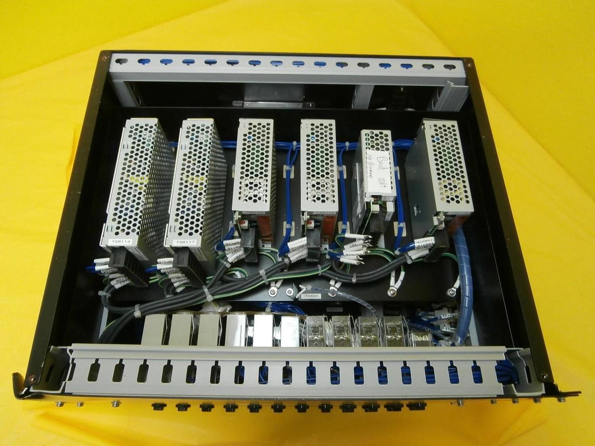 Used Hitachi UNIT1 DC Power Supply M-712E Etcher System Damaged Case Untested As-Is