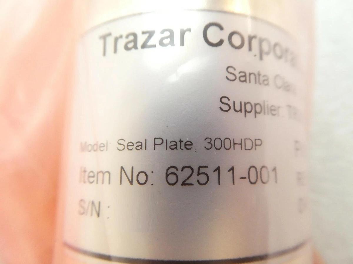 Used Trazar 62511-001 Seal Plate 300mm HDP Rev. K Novellus 02-122732-00 Working Spare
