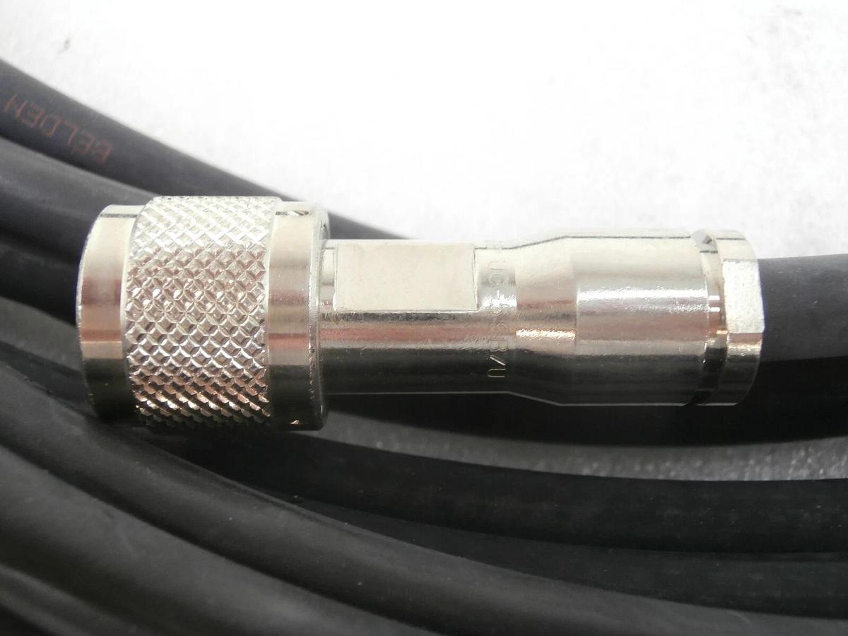 Used Novellus Systems 03-283639-04 RF Cable Coax TYPE HN-N 84' 03-28363-90 Working