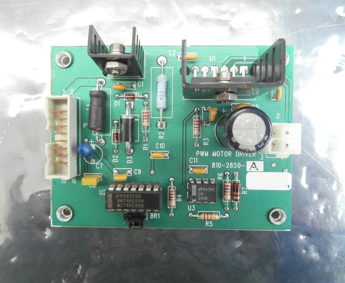 Used Asyst Technologies 810-2850-A PWM Motor Driver Board PCB Hine Design Used