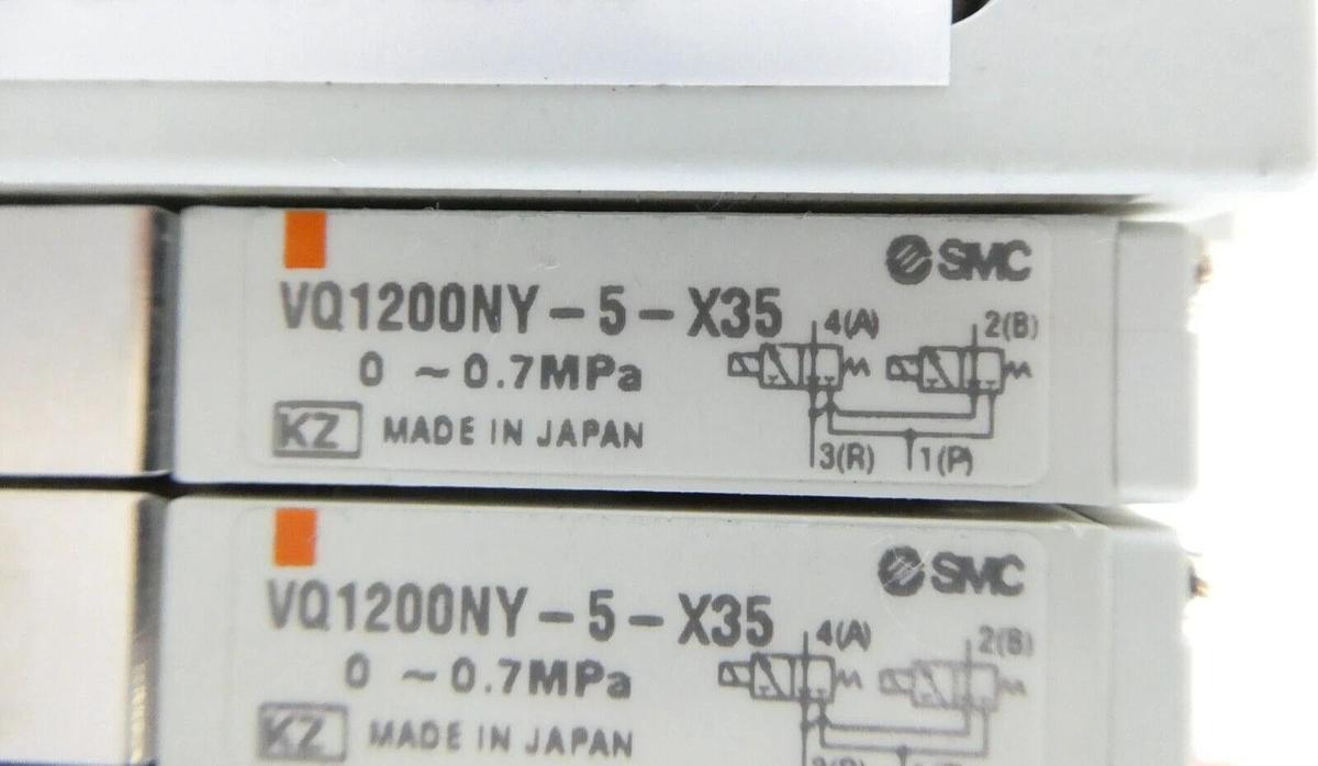 Used SMC US22387 8-Port Pneumatic Manifold EX160-SDN1A Reseller Lot of 4 Working