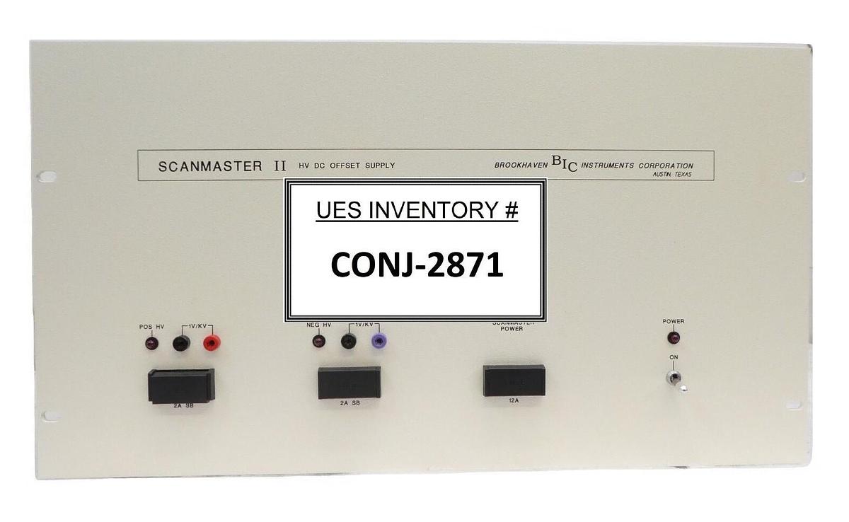 Brookhaven 25520301 HV DC Offset Supply SCANMASTER II Varian E22000032 New