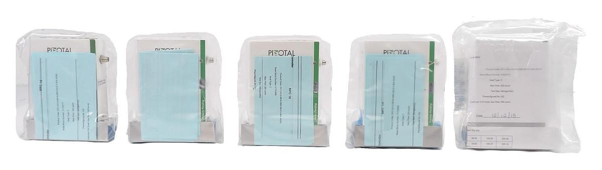 Used Pivotal Systems 32-03216 Mass Flow Controller MFC AMAT 0190-64042 Lot of 5 New