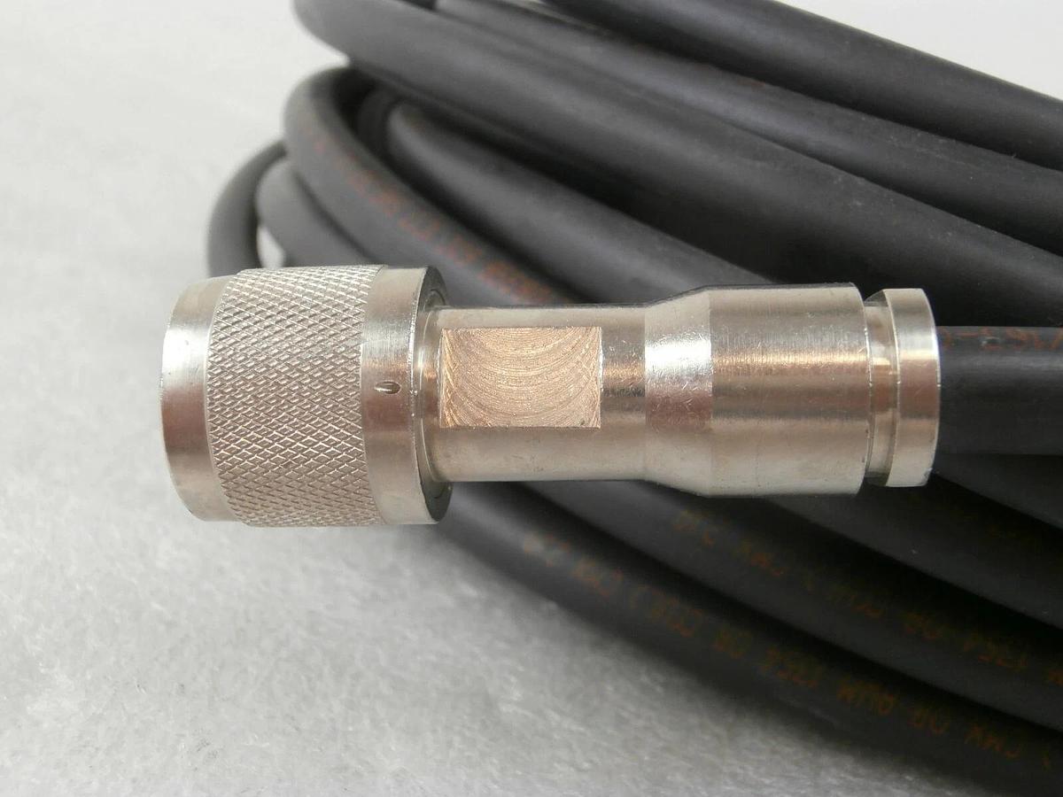 Used Novellus Systems 03-00290-03 LF RF Generator Cable CA 102-3 Working Surplus
