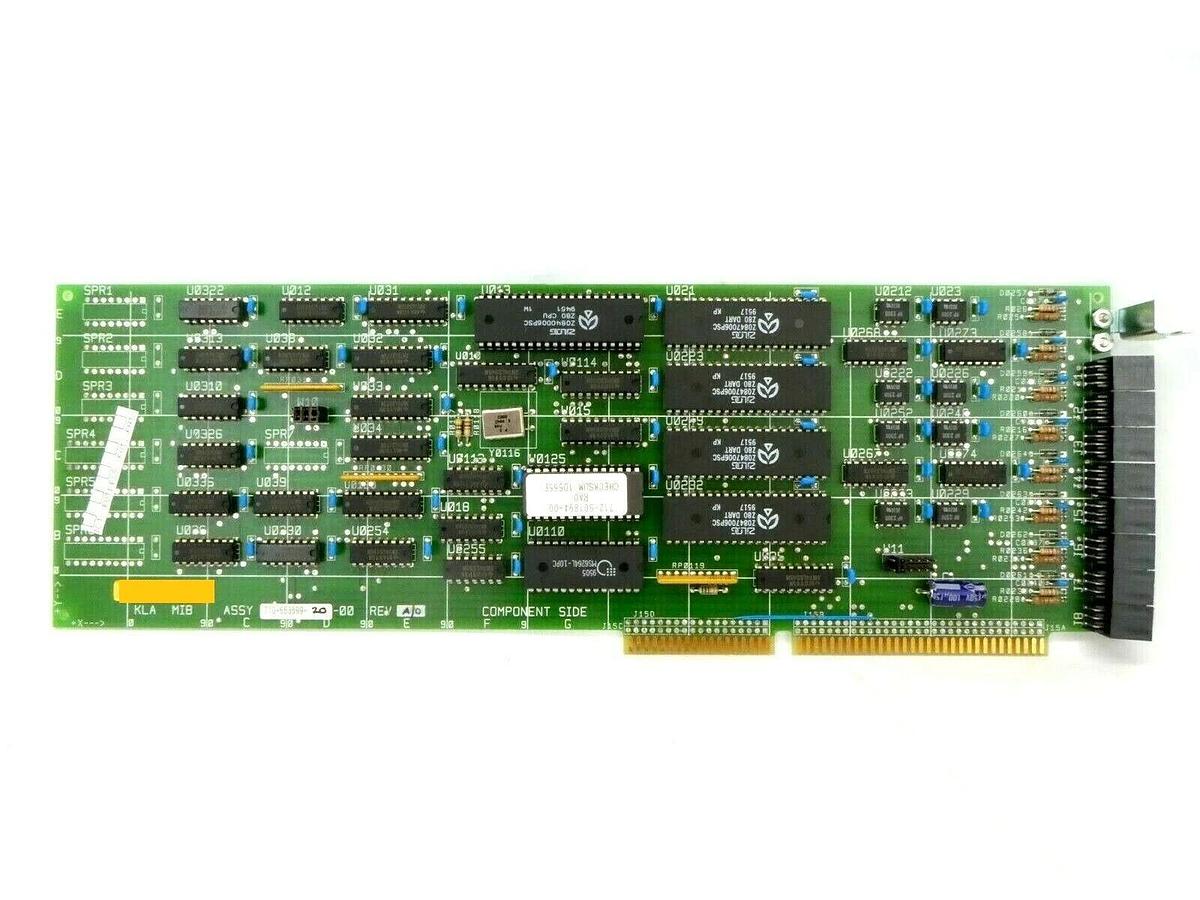 Used KLA Instruments 710-653699-20-00 MIB PCB Card Rev. A/O 2132 KLA-Tencor Working
