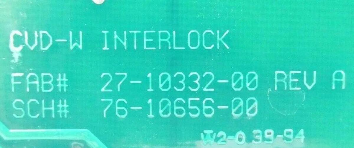 Novellus Systems 03-10748-00 Interlock Board PCB CVD-W New Surplus