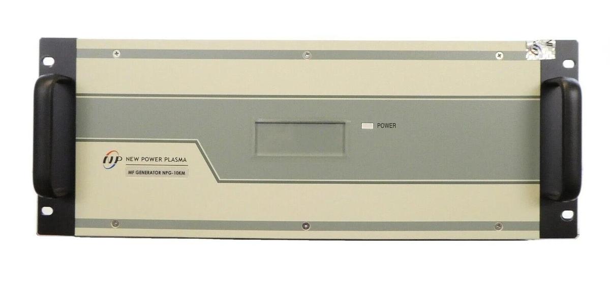 Used NP New Power Plasma NPG-10KM-S RF MF Generator Spare Surplus
