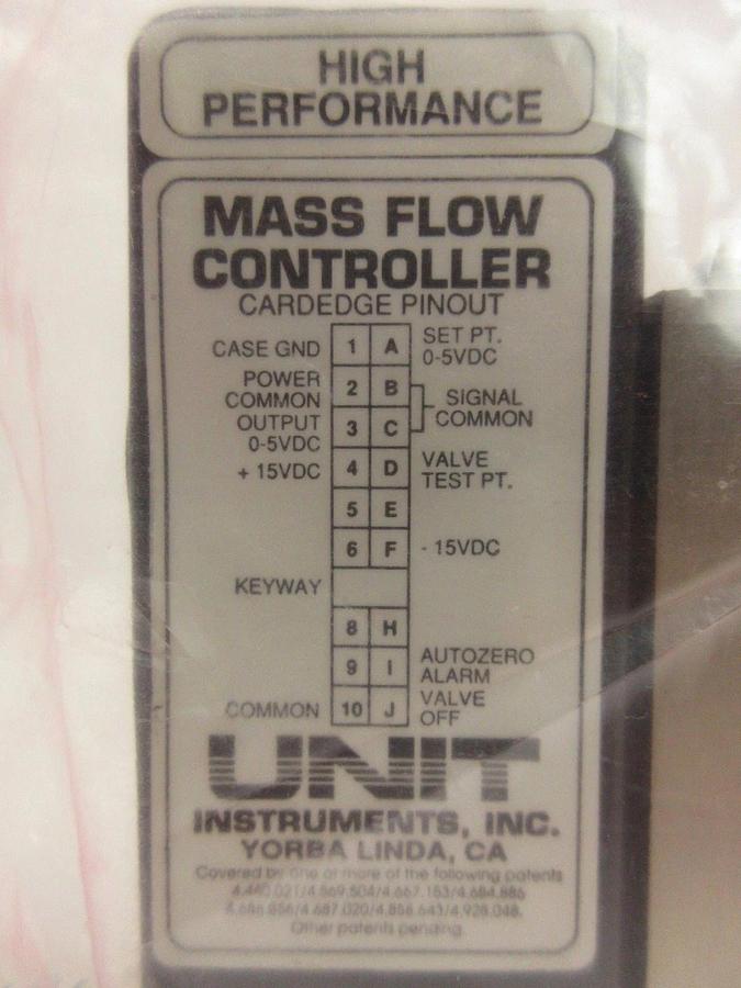 Refurbished UNIT Instruments UFC-1100 Mass Flow Controller 1 SLM N2 Refurbished