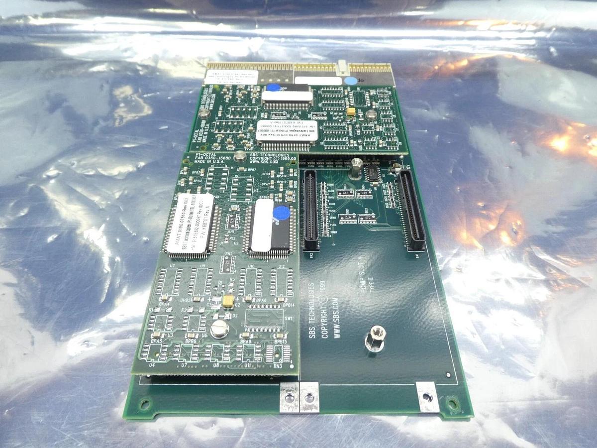 Used SBS Technologies MC303-S00026 PCB Card AMAT 0190-07847 Missing Face Plate As-Is