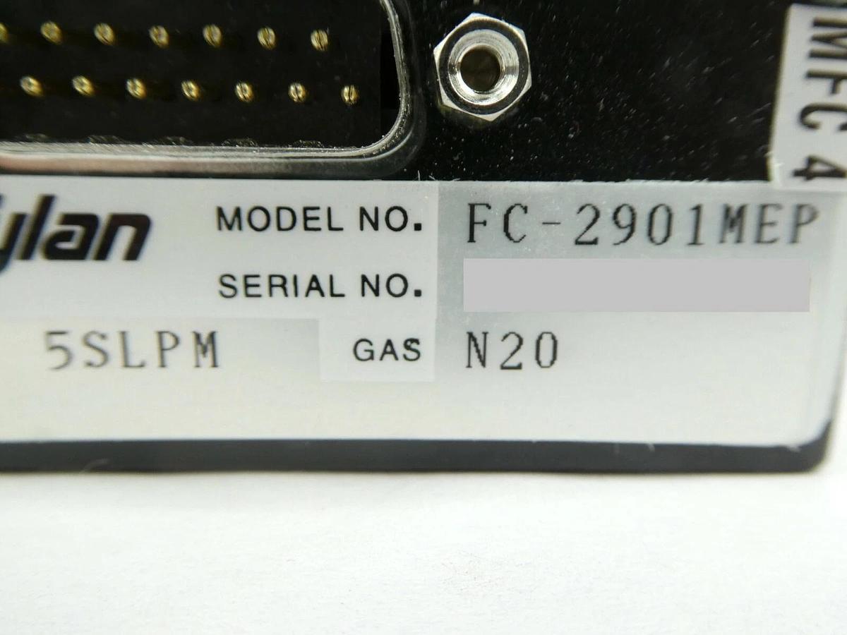 Used Tylan General FC-2901MEP Mass Flow Controller MFC 5 SLPM N2O 2900 Working Spare