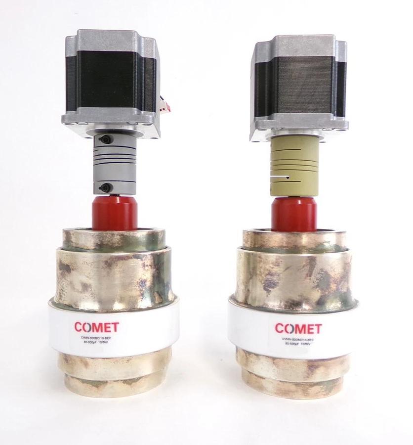 Used Comet CVMN-500BC/10-BEC Variable Vacuum Capacitor Reseller Lot of 4 Working