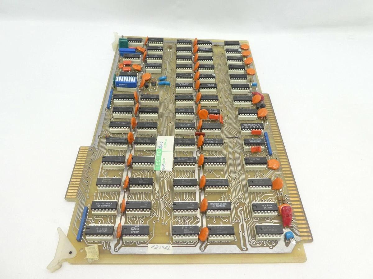 Used Varian Semiconductor VSEA D-F3898001 End Station Logic PCB Card Rev. 6 Working