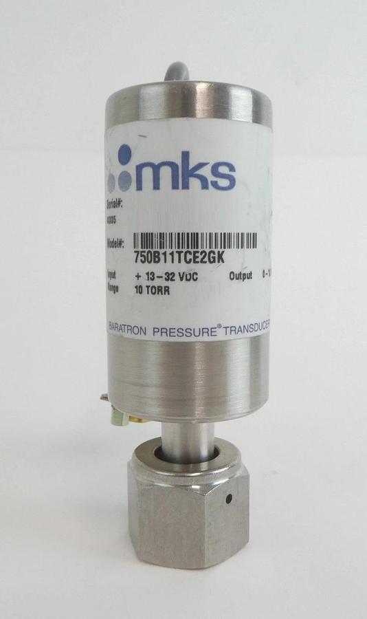 Used MKS Instruments 750B11TCE2GK Baratron Pressure Transducer Lot of 3 Working
