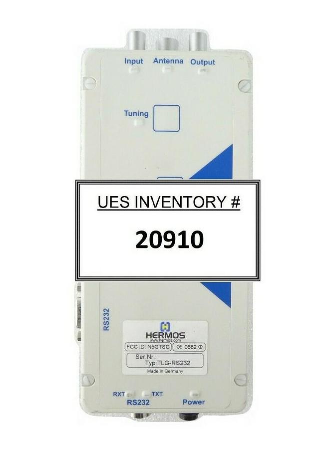 Used Hermos TLG-S1-1000-S0-00EB Transponder Reader SECS-I TLG-RS232 AMAT Working