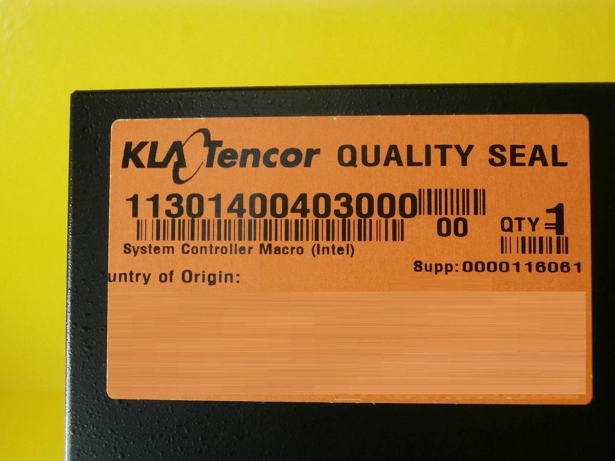 Used KLA-Tencor 11301400403000 System Controller Macro Computer PC Used Working