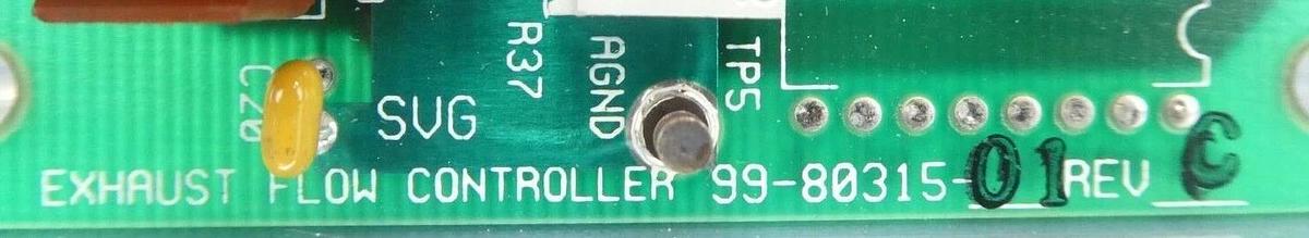 Used SVG Silicon Valley Group 99-80315-01 Exhaust Flow Controller PCB Rev. C Working