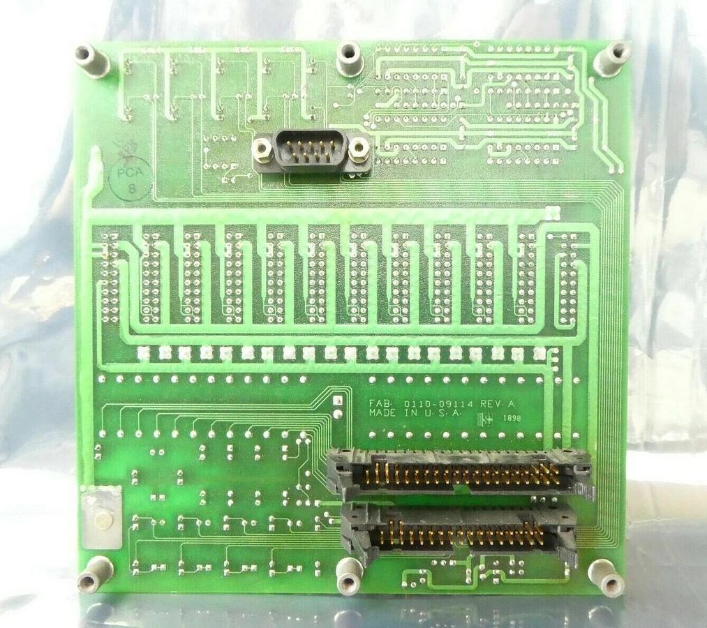 Used AMAT Applied Materials 0100-09114 Gas Panel Board PCB Precision P5000 Working