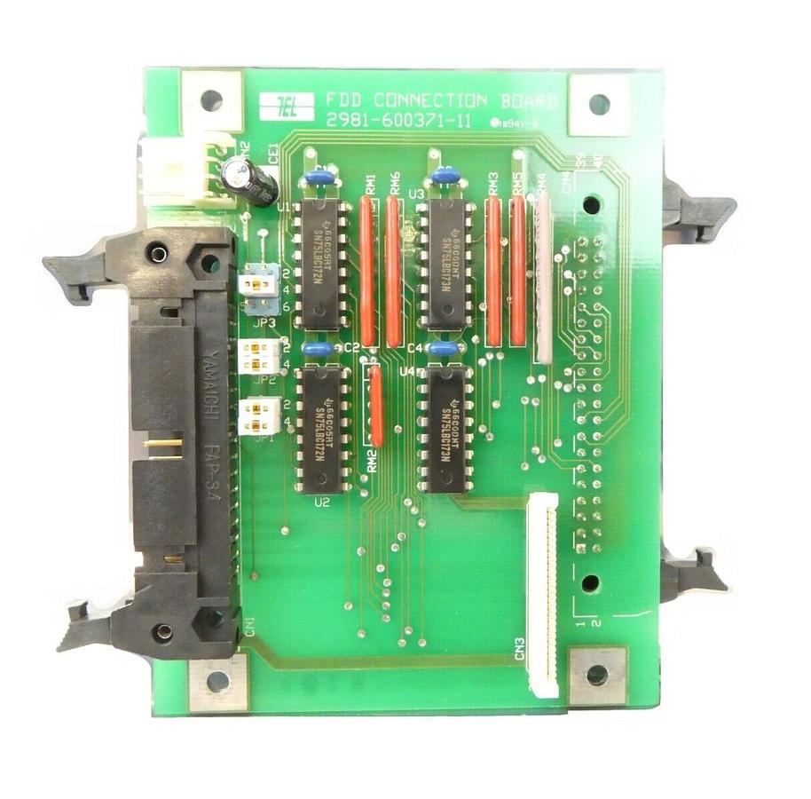 Used TEL Tokyo Electron 2981-600371-11 FDD Connection Board PCB ACT8 Working Surplus