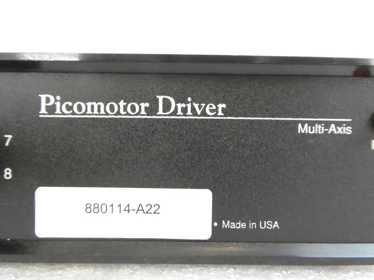 Used New Focus 880114-A22 Multi-Axis Picomotor Driver 8801 Series Working Surplus