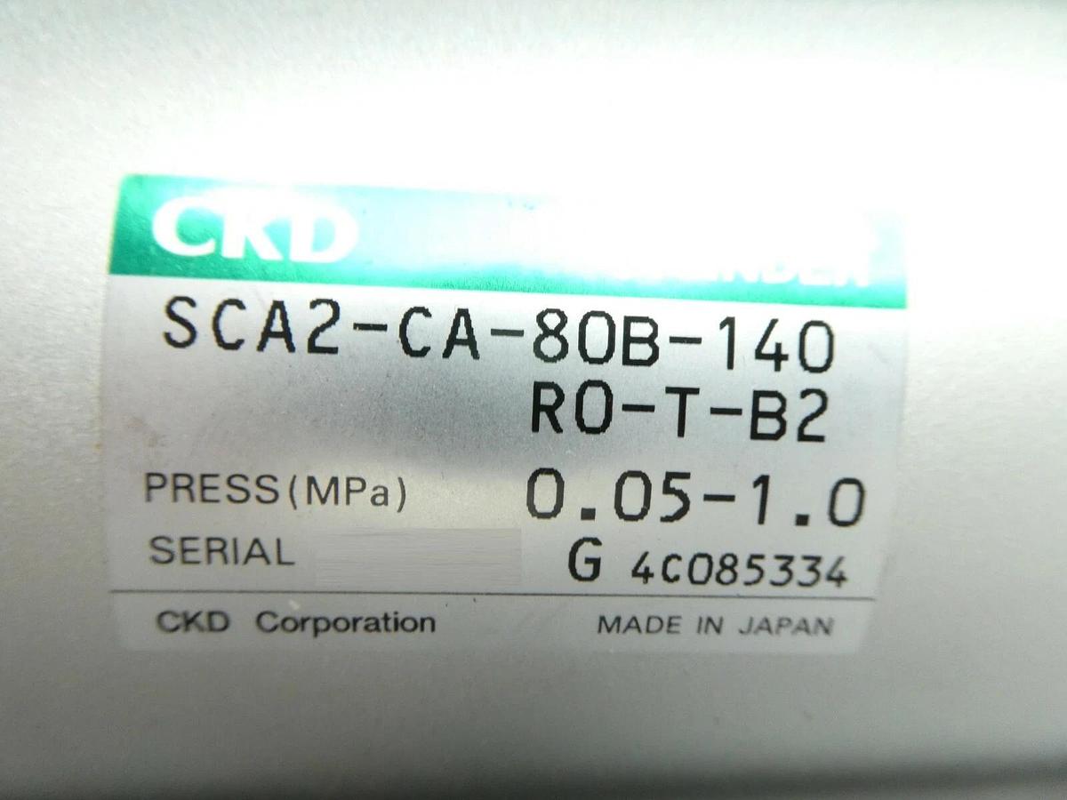 CKD Corporation SCA2-CA-80B-140 R0-T-B2 Air Cylinder New Surplus