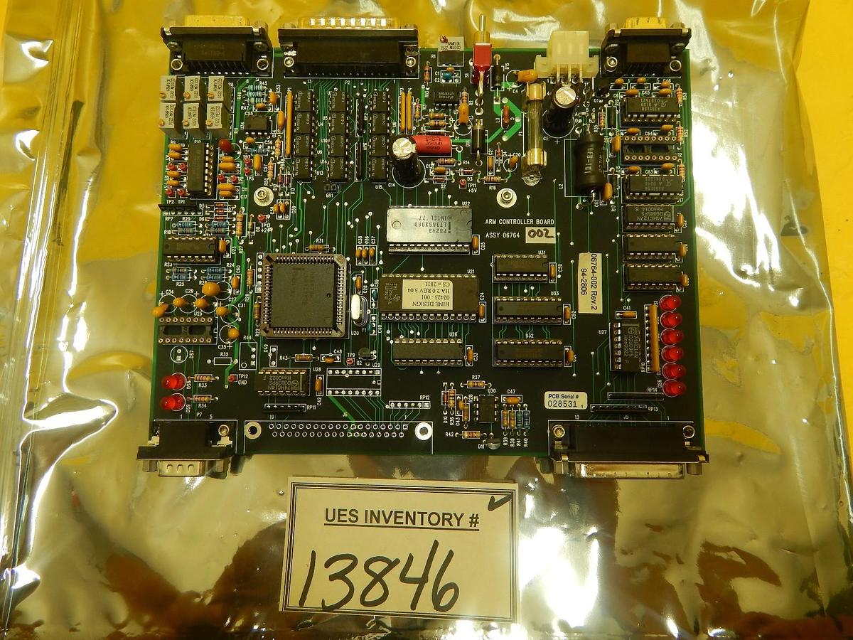 Used Hine Design 02423-001 Arm Control Board PCB 06764-002 GaSonics A-2000LL Used